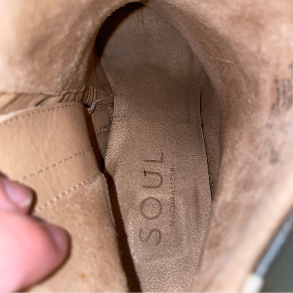 Soul Naturalizer Mikey Snake Ankle Boots Booties Size 9 - Picture 5 of 9